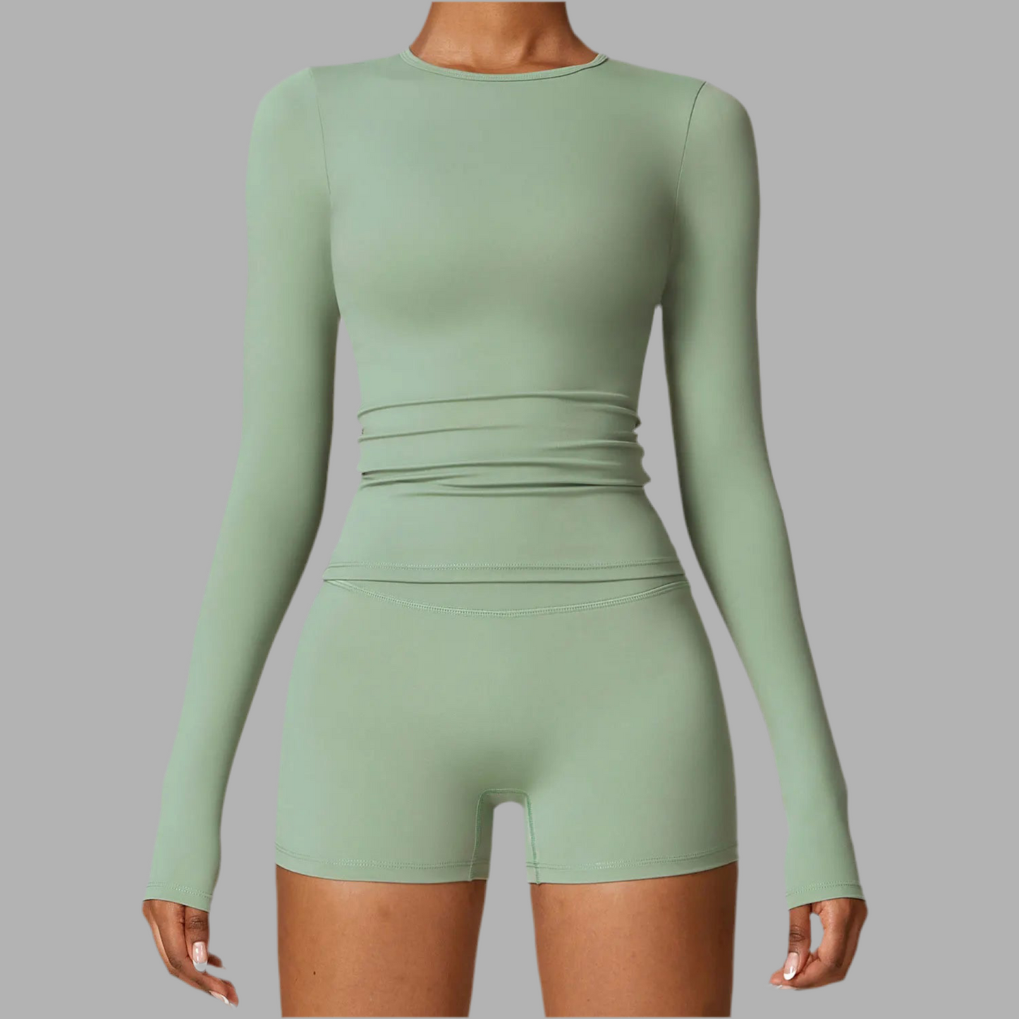 SculptFit Long Sleeve sports Top