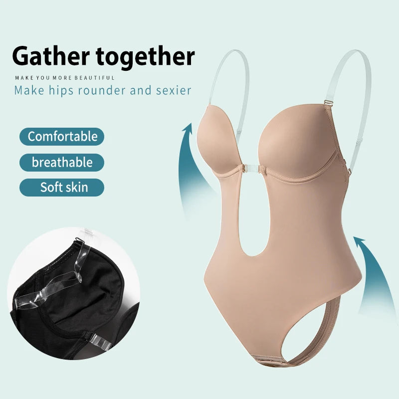 Plunge Sculpt Bodysuit