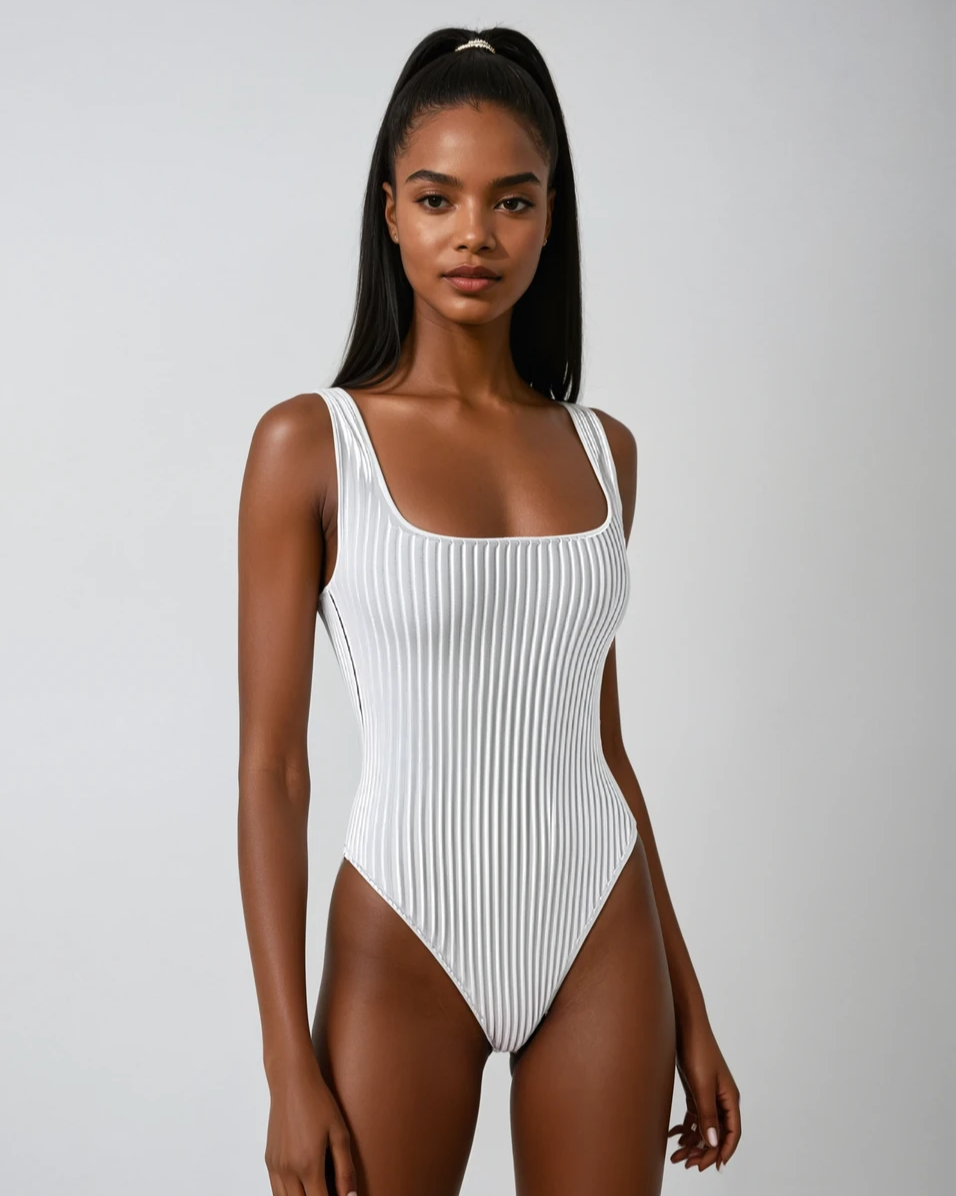 WonderSculpt Ribbed One-piece Swimsuit