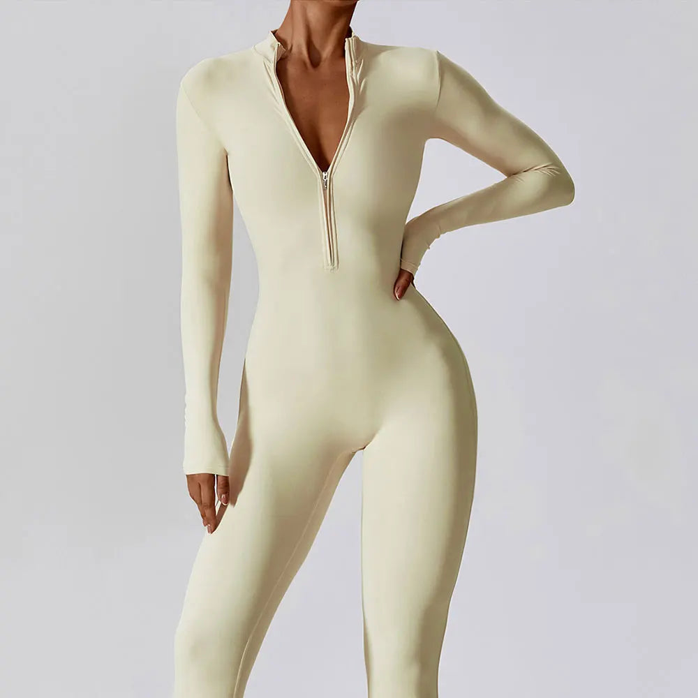 SculptForm Zip Jumpsuit