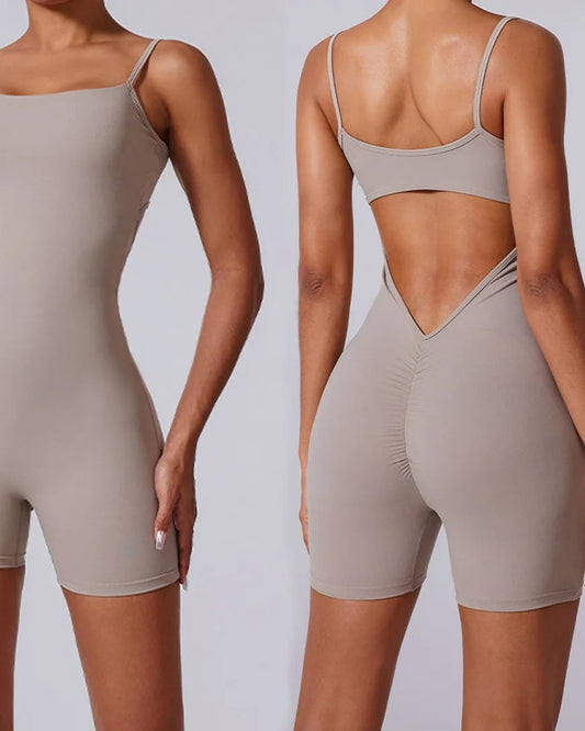 CloudRise V-Back Yoga Jumpsuit