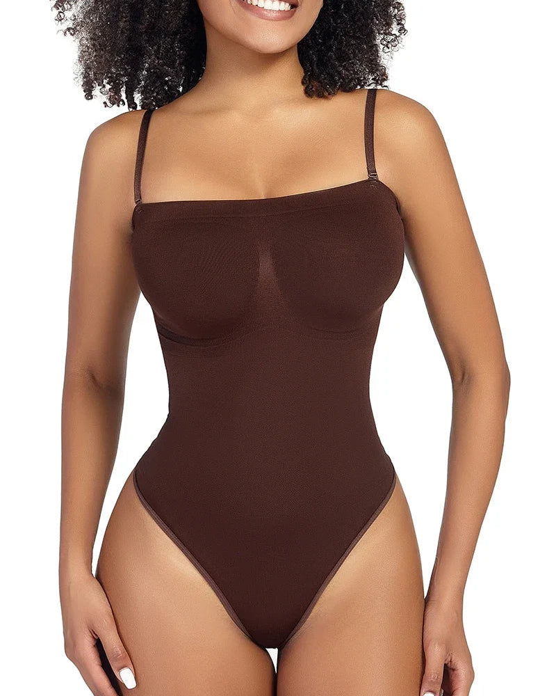 WonderSculpt Strapless Shapewear Bodysuit