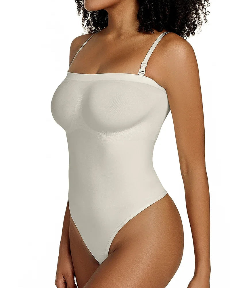 WonderSculpt Strapless Shapewear Bodysuit