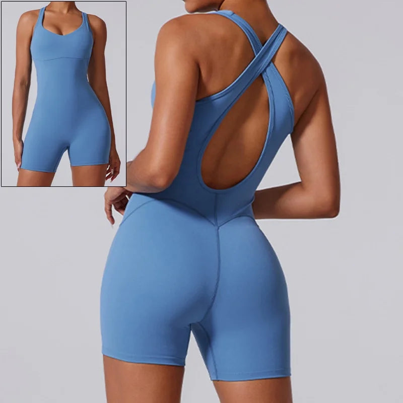 CloudRise V-Back Yoga Jumpsuit