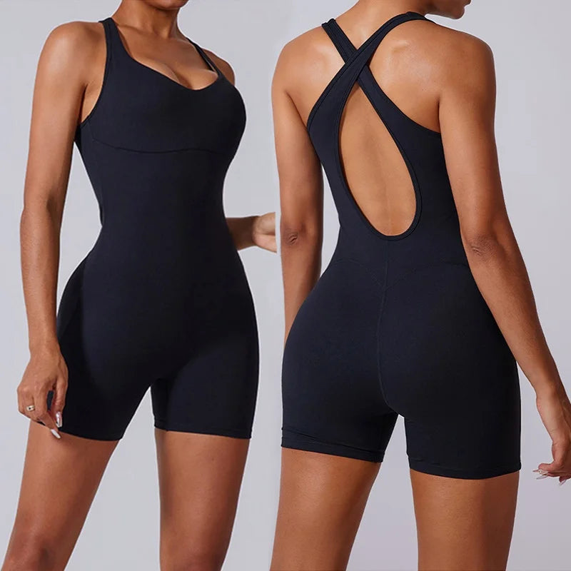 CloudRise V-Back Yoga Jumpsuit