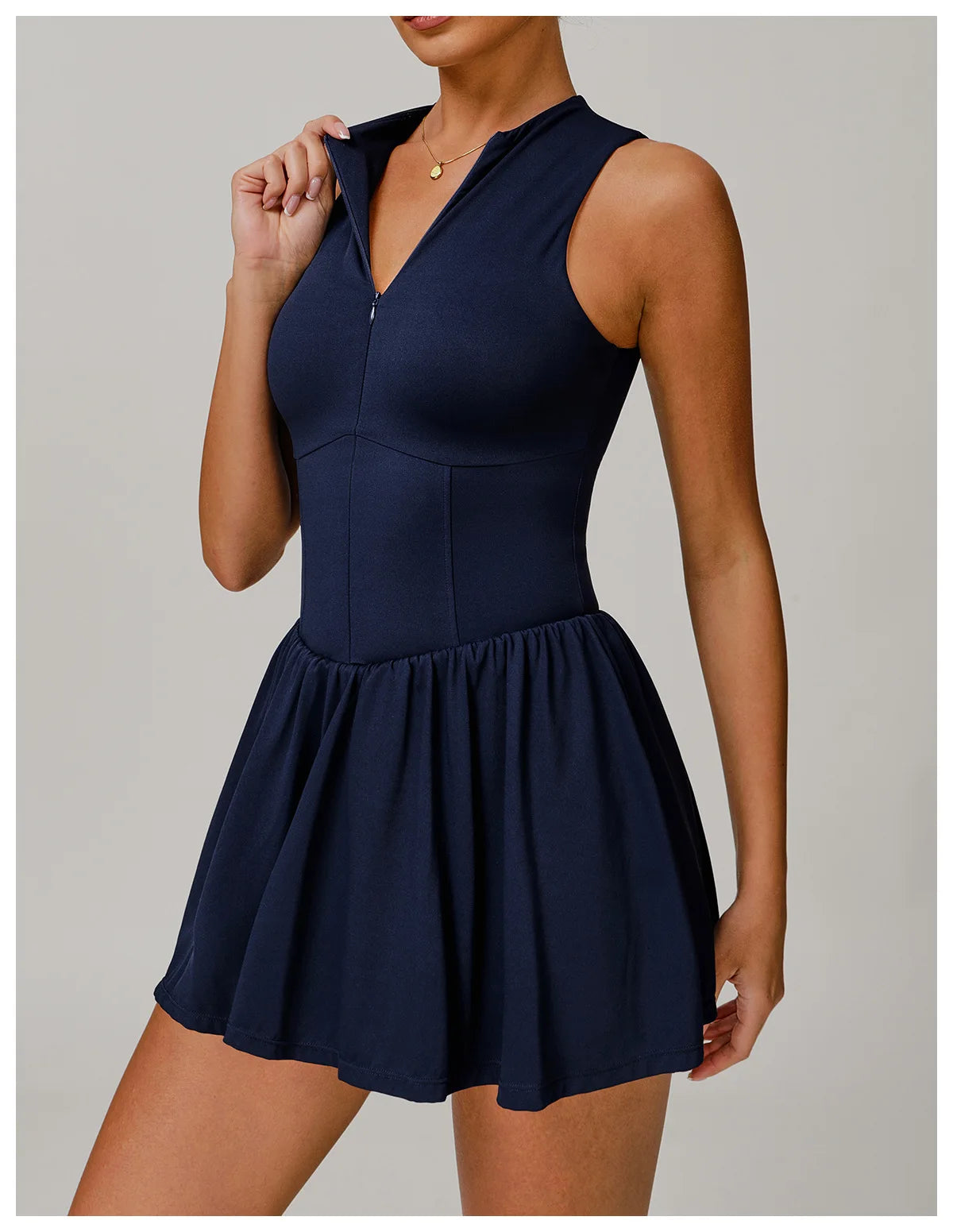 FlexForm Zipper Tennis Dress
