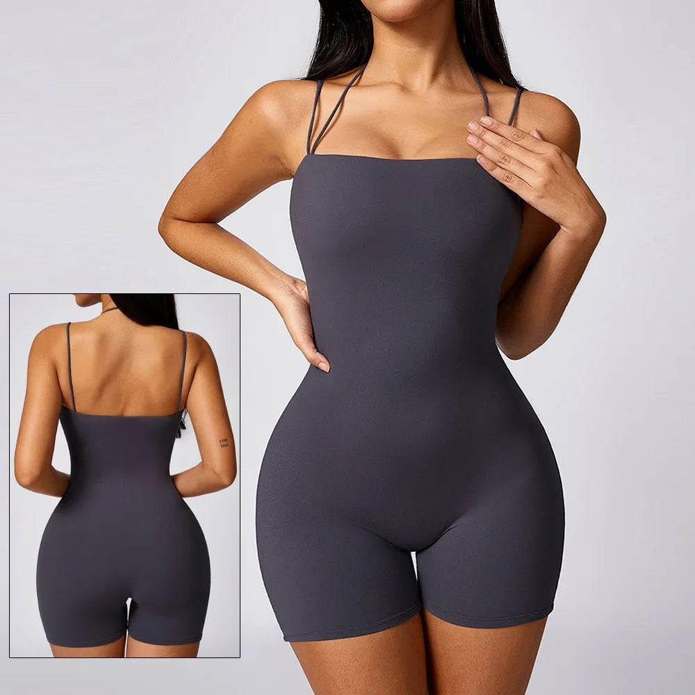 CloudRise V-Back Yoga Jumpsuit