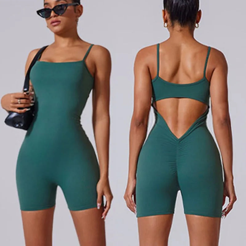 CloudRise V-Back Yoga Jumpsuit