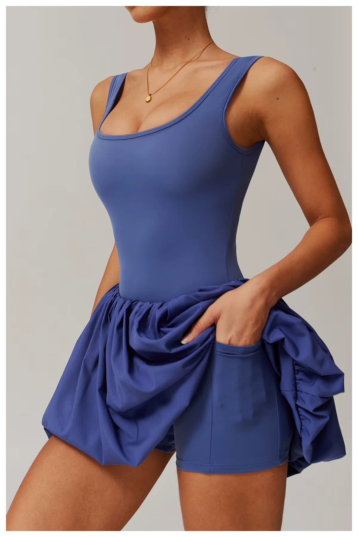 SculptGrace Performance Jumpsuit Dress