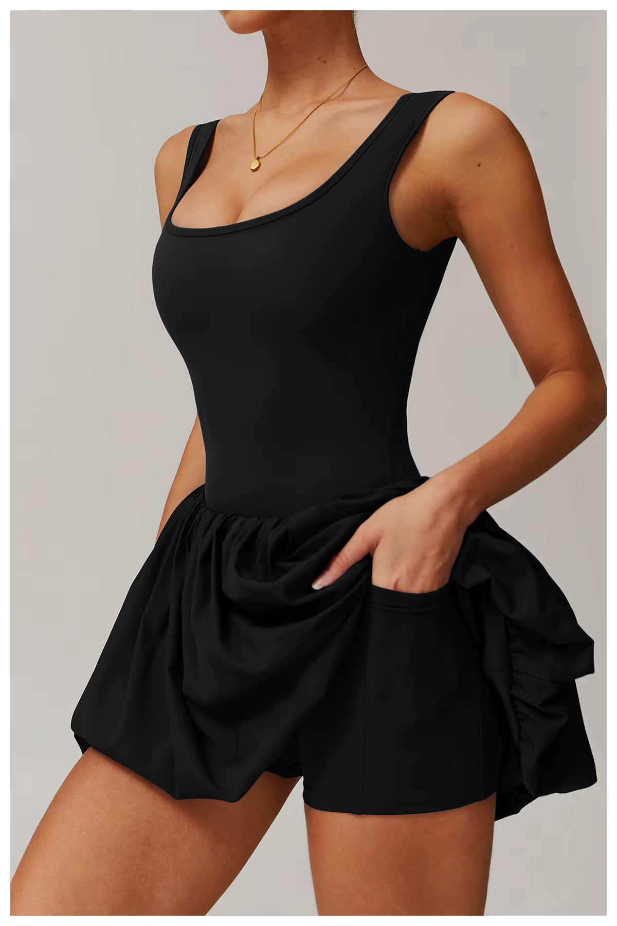 SculptGrace Performance Jumpsuit Dress