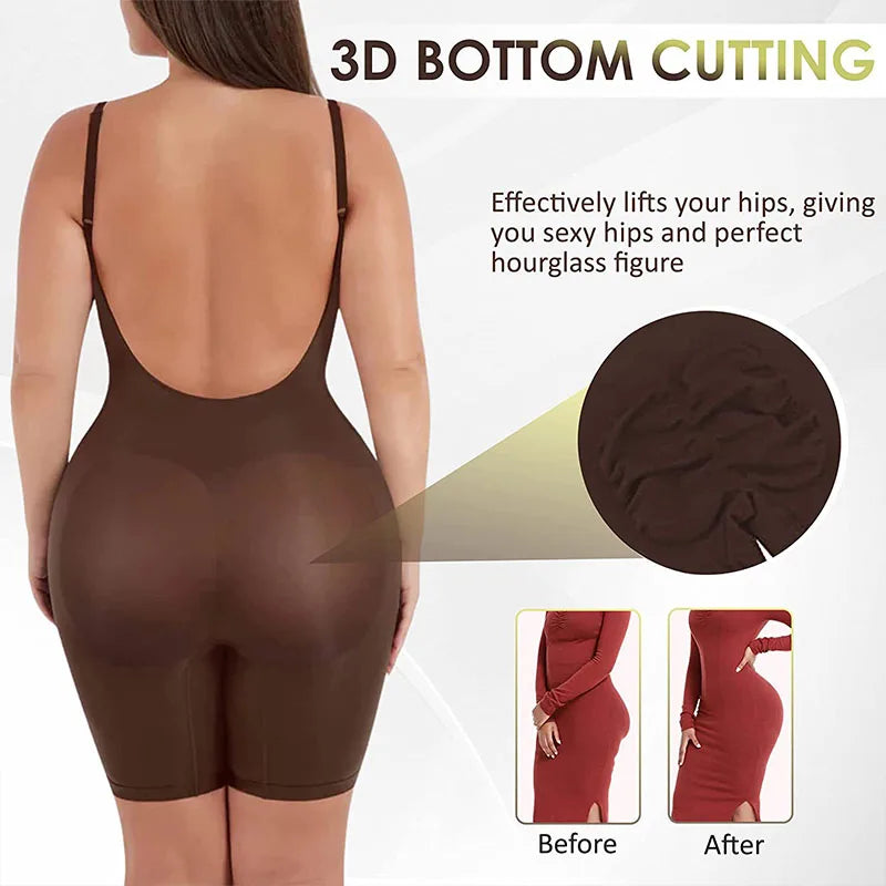 WonderSculpt Mid-thigh Shapewear Bodysuit