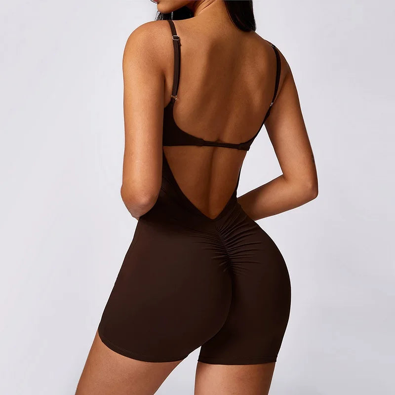 CloudRise V-Back Yoga Jumpsuit