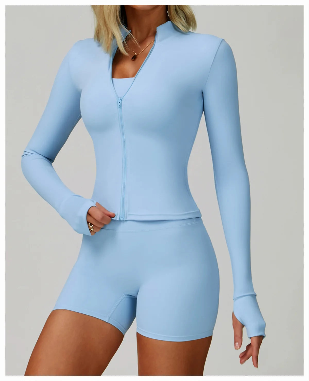 SculptFit Zip-up sweatshirt