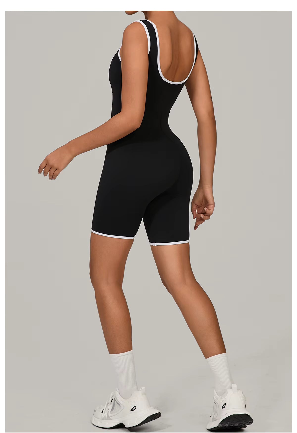 SculptMotion Color-Block Jumpsuit