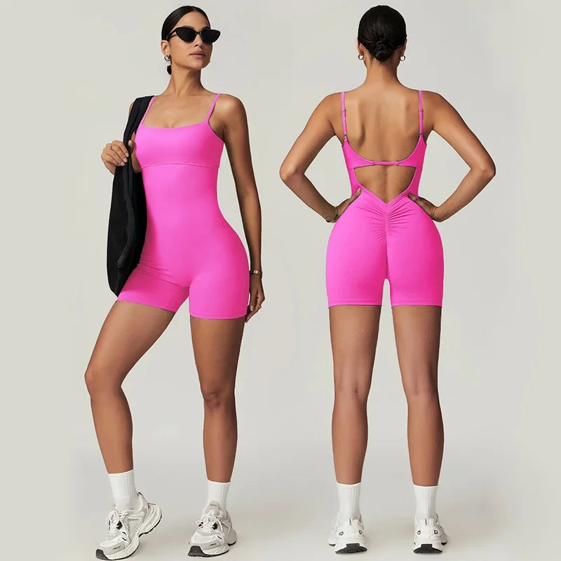 CloudRise V-Back Yoga Jumpsuit