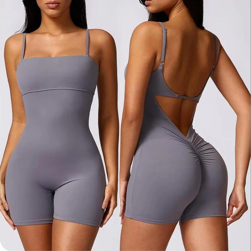 CloudRise V-Back Yoga Jumpsuit