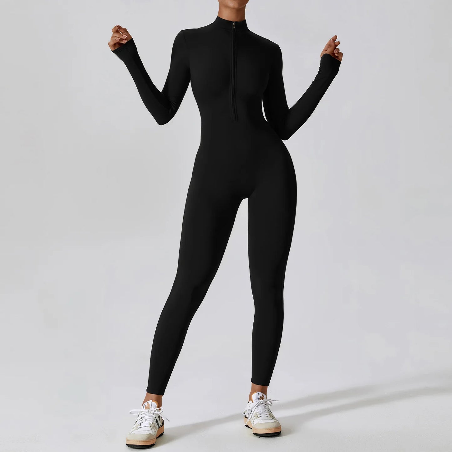 SculptForm Zip Jumpsuit