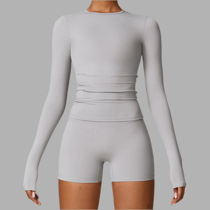 SculptFit Long Sleeve sports Top