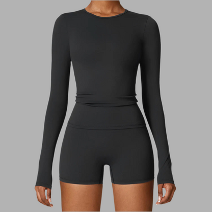 SculptFit Long Sleeve sports Top
