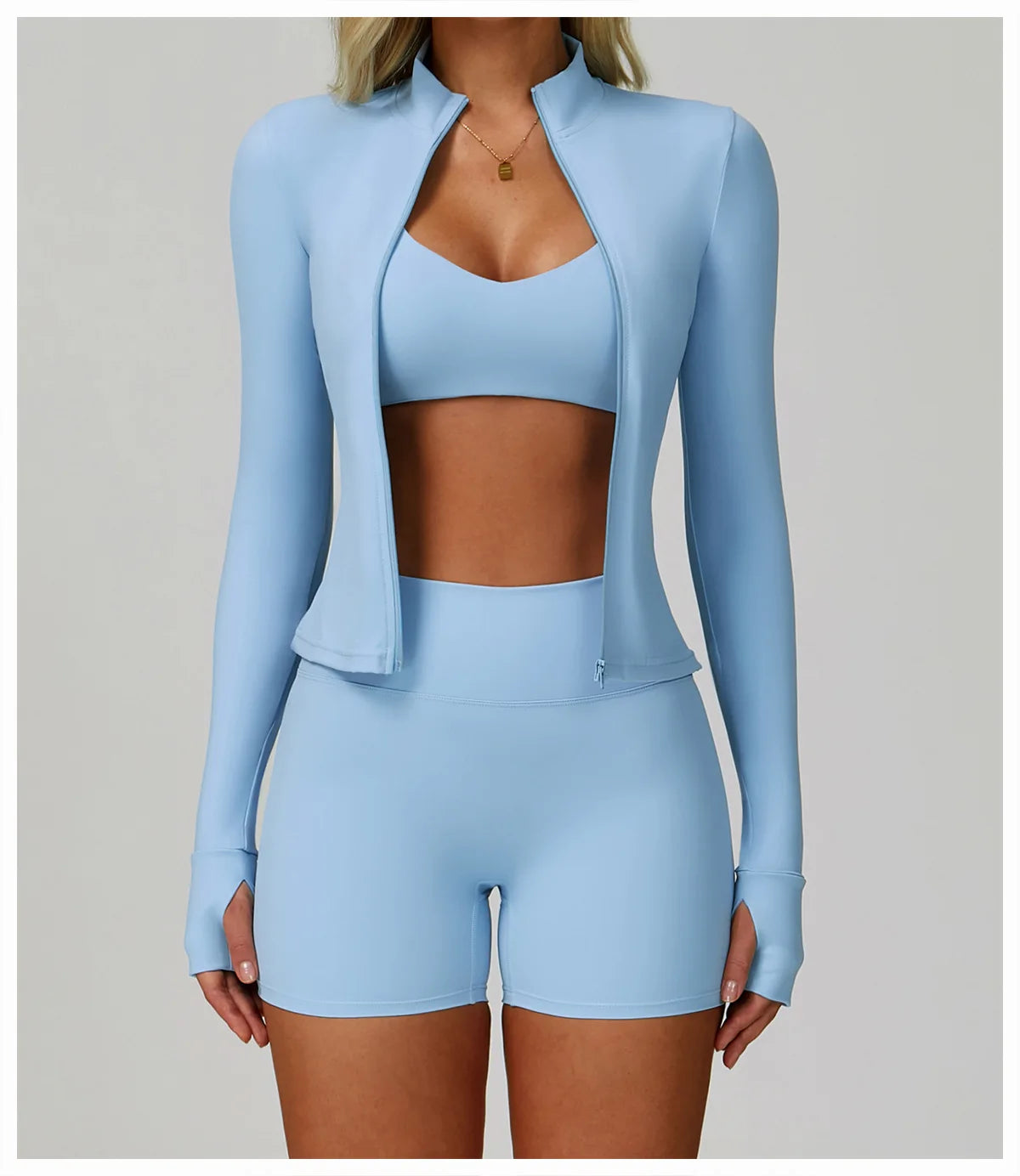 SculptFit Zip-up sweatshirt