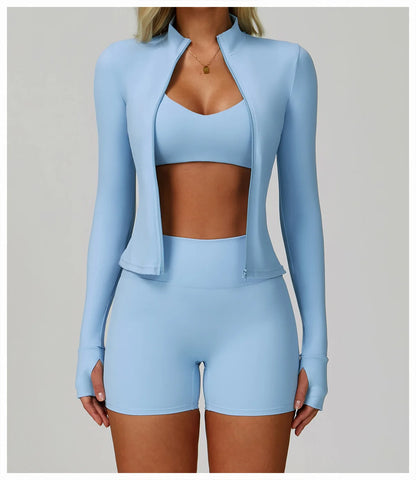 SculptFit Zip-up sweatshirt