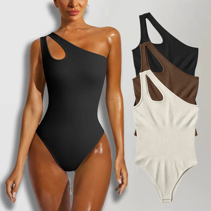 WonderSculpt One-shoulder Shapewear Bodysuit