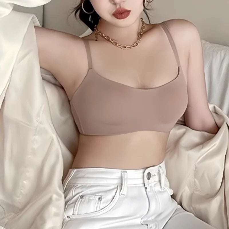 LuxeGlow Half-Cup Bra
