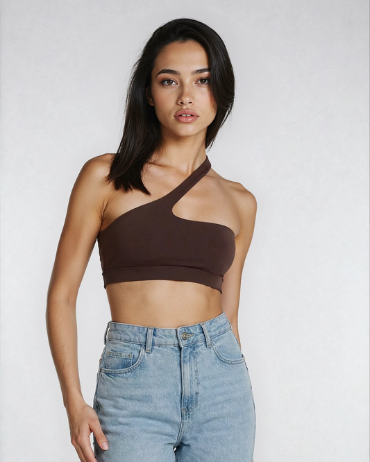 One-Shoulder Sculpt Bra