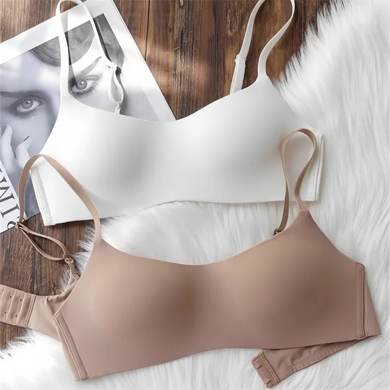 LuxeGlow Half-Cup Bra