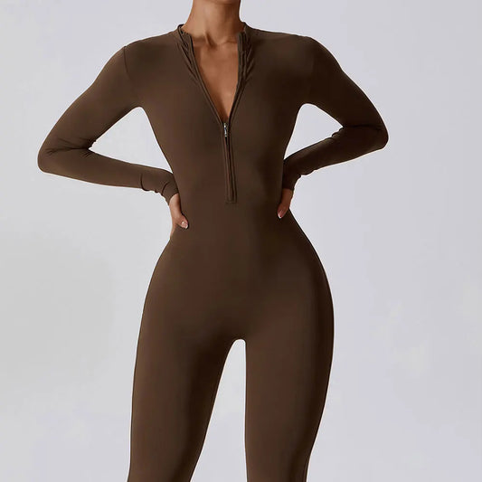 SculptForm Zip Jumpsuit