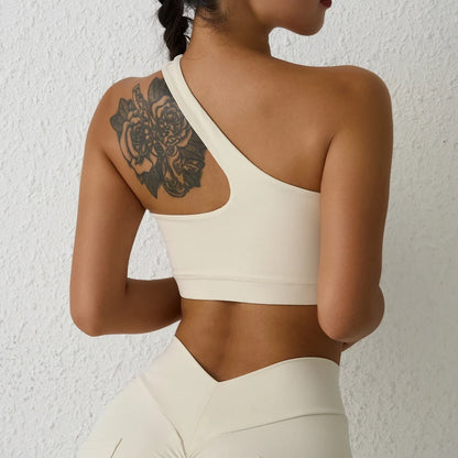 One-Shoulder Sculpt Bra