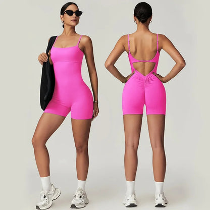 CloudRise V-Back Yoga Jumpsuit